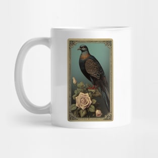 Pigeon Tarot Vintage Bird Design Mug